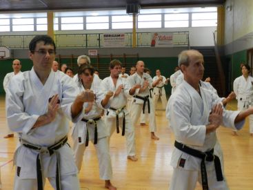 Sensei Alain Calvel Shihan et Sensei Joel Germain Shihan